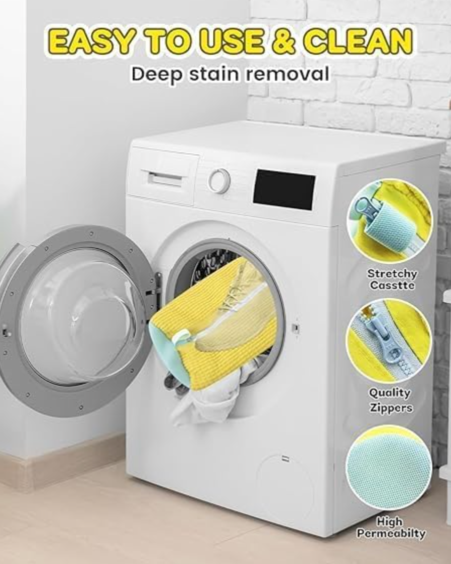 Shoe Washing Machine Bag – 360° Deep Clean