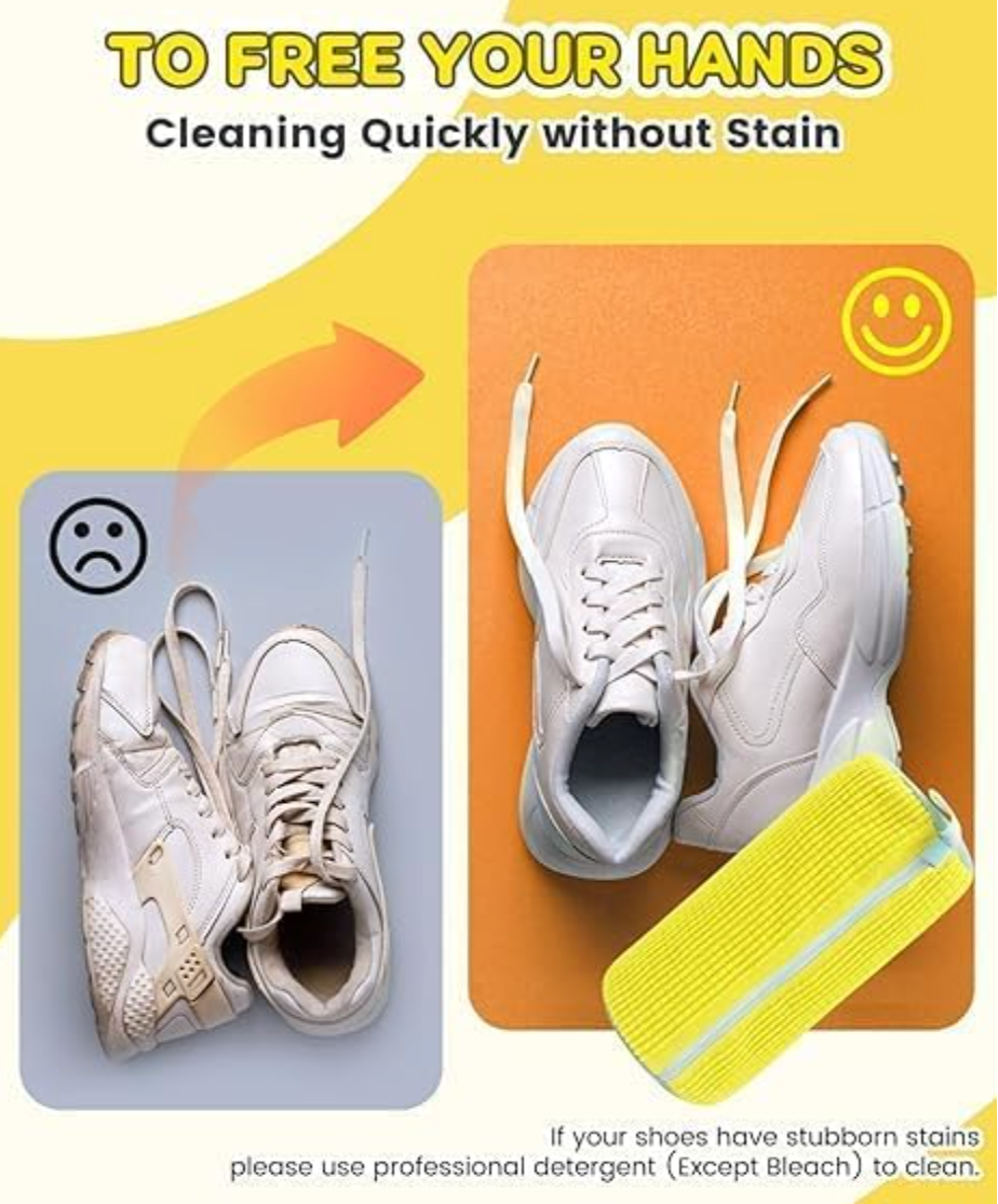 Shoe Washing Machine Bag – 360° Deep Clean