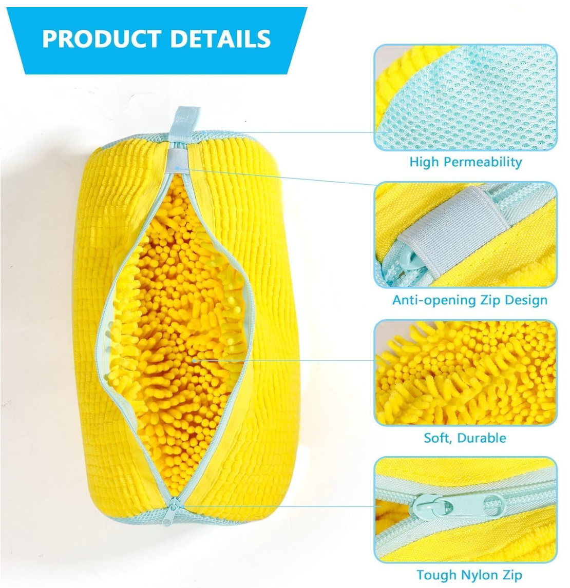 Shoe Washing Machine Bag – 360° Deep Clean