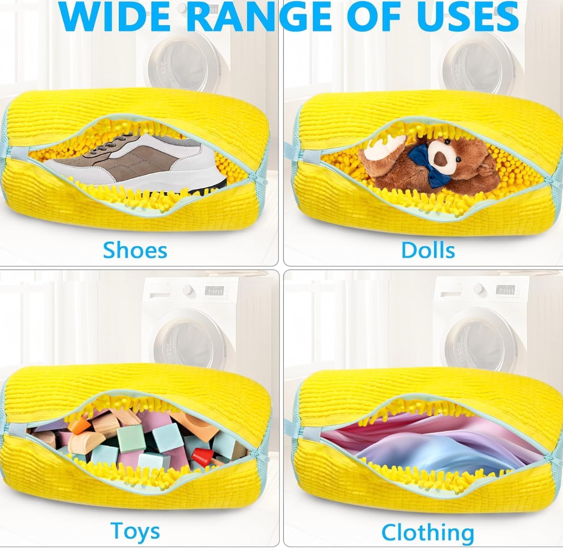 Shoe Washing Machine Bag – 360° Deep Clean