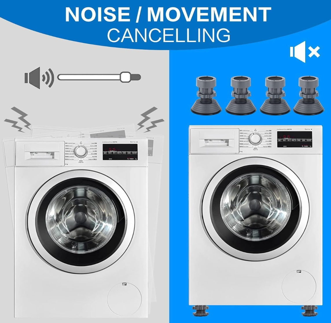 Washing Machine Anti-Vibration Pads