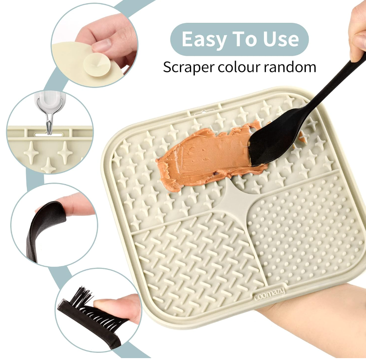 Slow Feeding Lick Mat for Dogs & Cats🐾