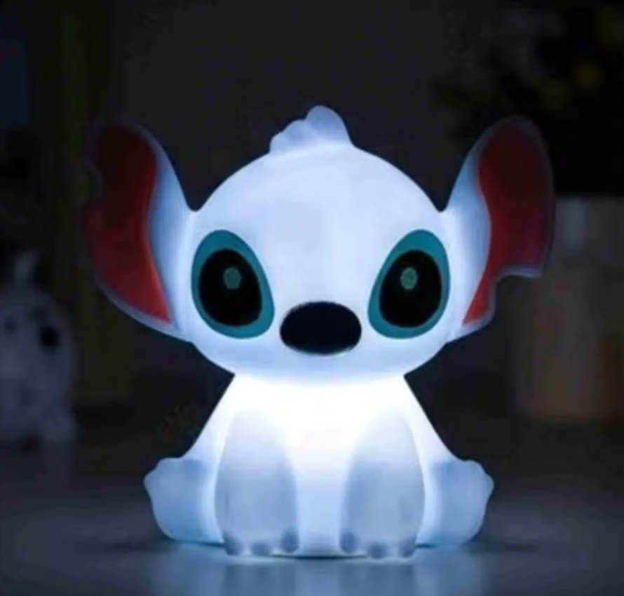 Stitch + Shinchan + Panda Night Lamp Combo – 3 Pc Set